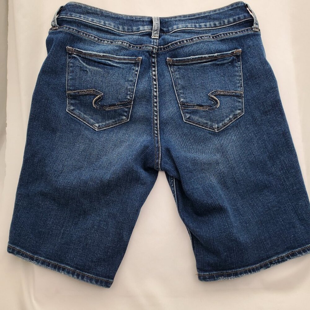 Suki Bermuda SILVER Jean Shorts & The Endless Summer tee Summer Combo -10 - Picture 3 of 10